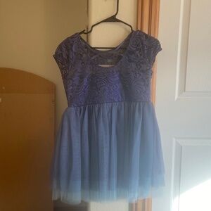 Weissman Scallop Sleeve Baby Doll